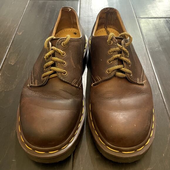 Dr Martens 1461 Vintage Leather Oxford Shoes England Boys Size 5 - Picture 6 of 6